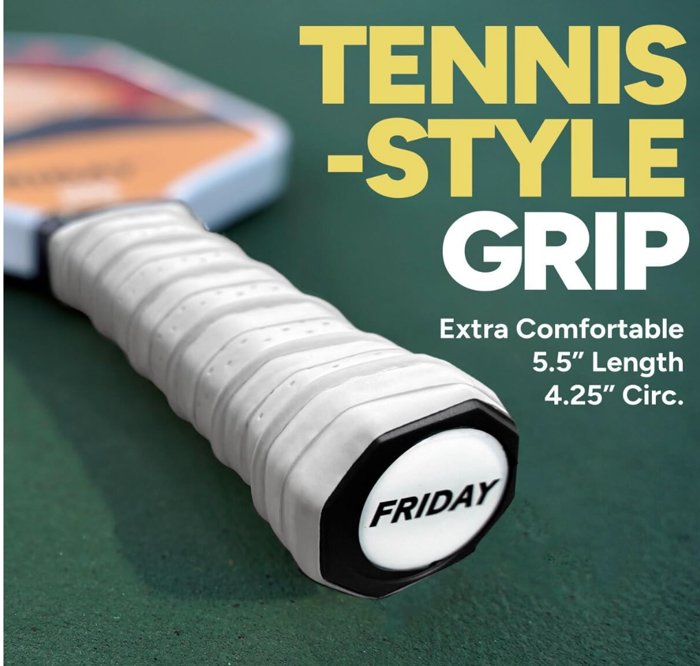 Friday Pickleball Paddle Tennis Style Grip